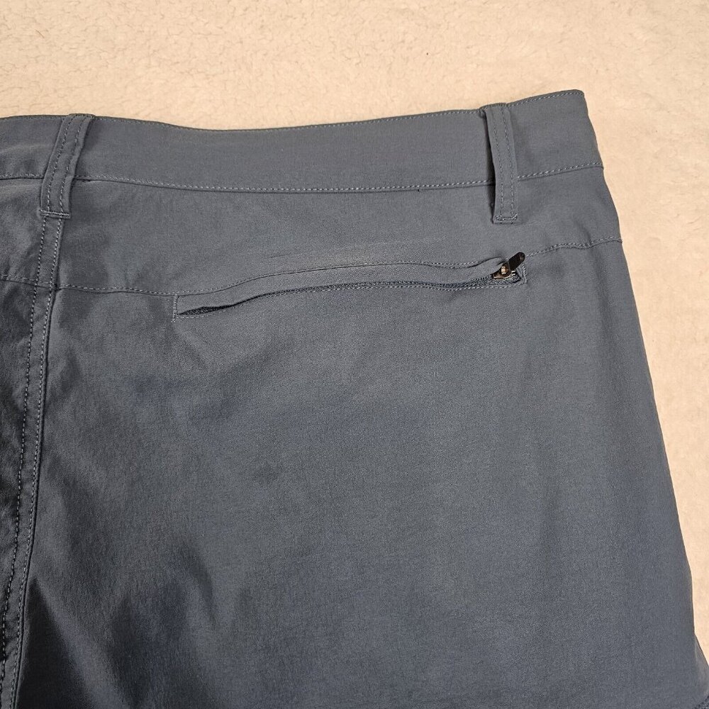 Weatherproof Vintage Trail Shorts Hybrid Men's Size 40 Solid Metal Gray Outdoors - Picture 11 of 14